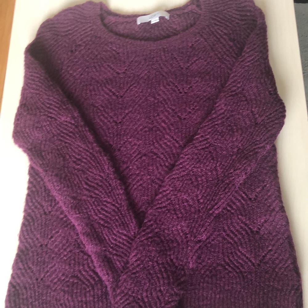 Burgundy Sweater